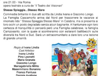 8 Agosto 2019 – Commedia “Stessa spiaggia…stesso mare”